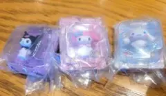 サンリオ　パッケージミニチュアコレクション　クロミ　マイメロ　シナモン