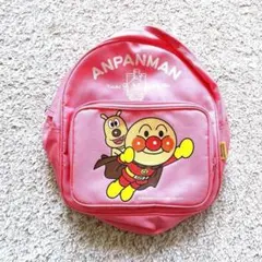ベビー　キッズ　アンパンマン リュック ピンク 子供用　小物　保育園のサムネイル