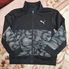 美品★PUMA ジップアップジャケット ブラック