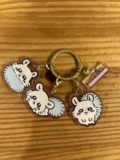 ちいかわ 東京みやげ 分けられる！3連アクリルチャーム（モモンガ）