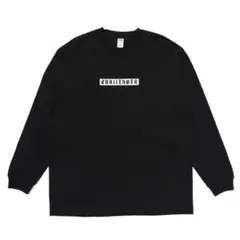 旗艦店限定 チャレンジャー BACK TO LIFE L/S TEE 黒L 最安
