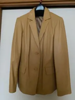 トランスワーク　羊革テーラードジャケット