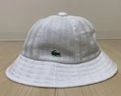 LACOSTE ラコステ バケットハット メッシュ ホワイトのサムネイル