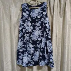 MISCH MASCH 花柄 ノースリーブ ミニワンピース