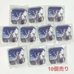 甲斐田晴　WEATHER セブンネット限定　缶バッジ 10個セット にじさんじ 甲斐田晴 WEATHER 購入特典 スクエア缶バッジ セブンネット