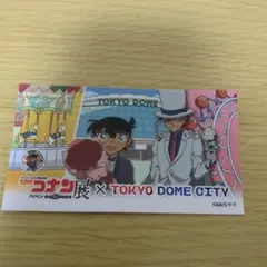 コナン展のステッカー 名探偵コナン&怪盗キッド