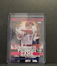 [貴重]topps 大谷翔平　ホームランチャレンジ
