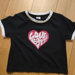 LOVE BOAT ハートプリント Tシャツ
