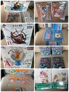 一番くじワンピース フィギュアセット ルフィ シャンクス ゾロ