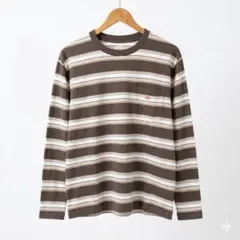 danton　ボーダー長袖シャツのサムネイル