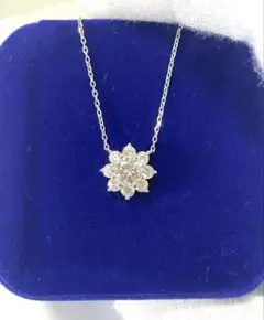 【新品】モアサナイト1ct ダイヤモンド ネックレス プレミアム品質GRA鑑定書