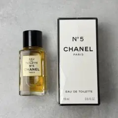 ほぼ未使用☆CHANEL シャネル N°5 香水 19mL フランス製 No.5