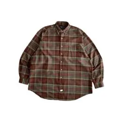【希少】90s ラルフローレン The Big Oxford チェックシャツ L