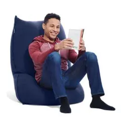 Yogibo Lite(旧Short) アウターカバー　ネイビーブルー