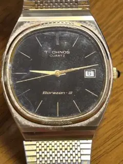TECHNOS Borazon-III クォーツ腕時計 テクノスボラゾン 129