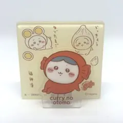 はちわれ ちいかわ うさぎ　ちいかわ アクリルシーンクリップ ビスケット