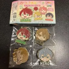 カラフルピーチ　ピンズコレクション4個セット