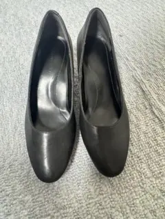 LES MUES femme パンプス ブラック