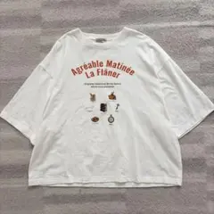 Samansa Mos2 接触冷感 モチーフプリントTシャツ ホワイトのサムネイル