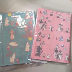 新品　MOOMIN ムーミン リトルミィ　ブックカバー2セットのサムネイル