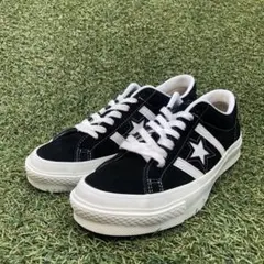 美品23.5限定モデル！日本製!コンバース スエード スター&バーズ HA588