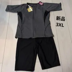 TIGORA　3XL レディース セパレート水着 3点セットUVカット　新品のサムネイル