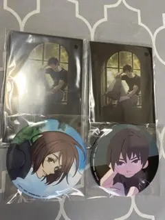 伏黒甚爾　アクリルスタンド　缶バッジ