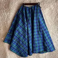 《希少★》DAIWA D-vec ディーベック　アシンメトリーチェックスカート