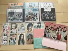 ME:I CDセットとフォトカード、カレンダー