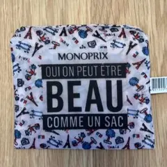 MONOPRIX モノプリ エコバッグ パリ柄