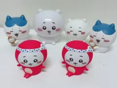 ちいかわフレンズ　ガチャ ちいかわ　ハチワレ　たこ着 ソフビ　フィギュア　セット