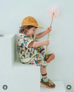 micorrid パターンプリント Tシャツ 100cm