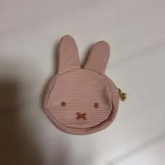 Dick Bruna ミッフィー 顔型ポーチ ピンク