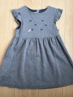 【美品】familiar ワンピース ジャンパースカート100