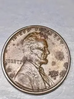 pn724 1924年-. エイブラハム・リンカーン 1セント硬貨麦ペニー - メルカリ