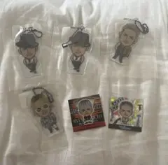 今市隆二セット クリアチャーム スクエアステッカー