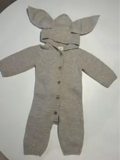 モンベベ　うさぎロンパース　お月見