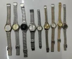 ジャンク品　腕時計　時計　まとめ売り　9本セット