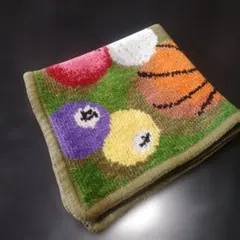 数回使用フェイラースポーツボール刺繍ハンカチ