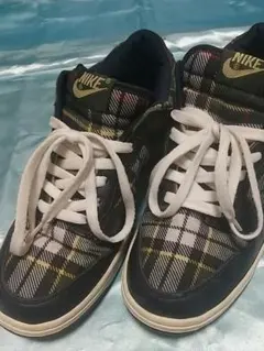 NIKE スニーカー チェック柄 メンズ ダンクのサムネイル