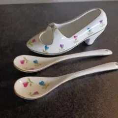 ハイヒール型陶器スプーンセット