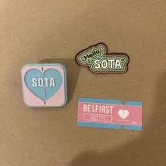 BE:FIRST SOTA ピンバッジ ステッカーセット