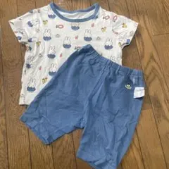 ユニクロ　ミッフィー 半袖パジャマ　80