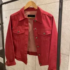 GUCCI デニムジャケット レッド 40サイズのサムネイル
