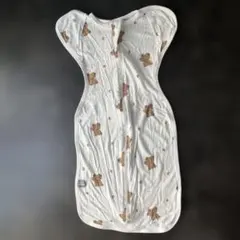 スワドル マホウノオクルミ赤ちゃんおくるみ 竹繊維 バンブーメッシュ クマサンL