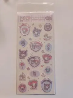 すりガラス風シール　ロリータベビー　MX マイメロ　クロミ　サンリオ