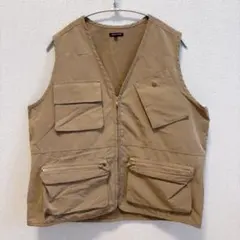 FREAK'S STORE ベージュ フィッシングベスト M アウトドア　ベスト
