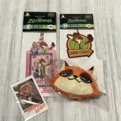 ズートピア　ハッピーくじ　まとめ売り　特典　フェイスぬいぐるみマスコット　ニック
