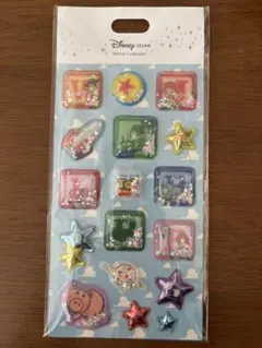 トイストーリー　ディズニーストア　シャカシャカ　シール