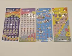 たまごっち プチプチシール　4枚セット バンダイ ぷっくりシール